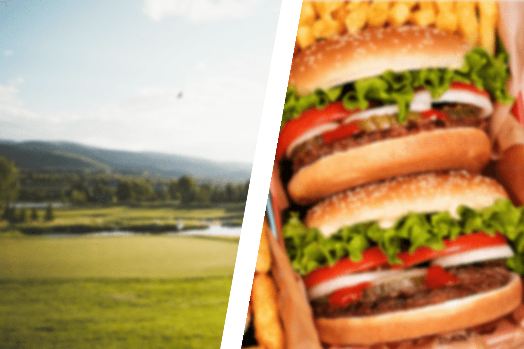 Golf course dining